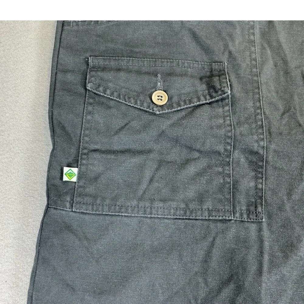 Boy Scouts of America Official Uniform Cargo Shorts W46 Gray Action Fit NWT USA